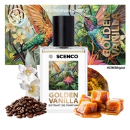 SCENCO ROYAL COLLECTION GOLDEN VANILLA Extrait De Parfum 30ml | Unisex Perfume | Elegant Vanilla Amb