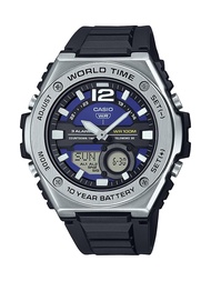 World Time 10-Year Battery Ana-Digital Chronograph Watch MWQ-100-2AV