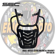 honda click 160 sec top box bracket metal warrior