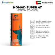 Nhớt NOMAD 5W40 Full Tổng Hợp Cho Xe Winner Exciter Satria Raider Sonic - Nhớt Tổng Hợp Xe Côn Tay N