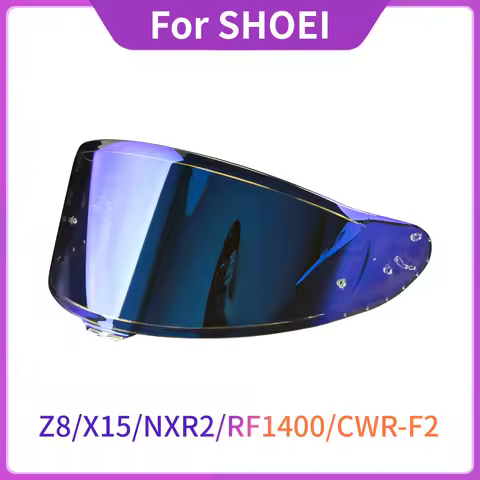 Motorcycle Helmet Visor Lens For SHOEI Z8-X15-NXR2 Replace Anti-UV Anti-Scratch Dustproof Wind Shiel
