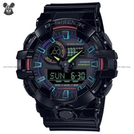 CASIO GA-700RGB-1A Men's Analog Digital Watch G-SHOCK Virtual Rainbow Series World Time Resin Strap *Original