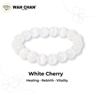 WAH CHAN White Cherry Crystal Bracelet