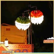 DIY Pinecone Paper Lamp Shade with Adjustable Rope Outdoor Camping Light Shade Waterproof Snap Butto