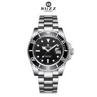 Buzz Germany Jam Tangan Lelaki Men's Stainless Steel Quartz Watch BZ-K7016