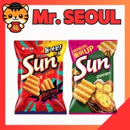 [ORION] Sun Chips Korean Snack | Crispy Grain Chips | Hot Spicy / Garlic Baguette