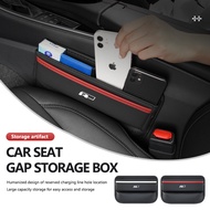 Car Seat Gap Storage Box Interior Side Crevice Organizer  For Volkswagen GTI Tiguan Passat B5 B6 CC Jetta MK5 MK6 Polo