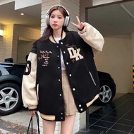 DK JACKET - BASEBALL VARSITY JACKET UNISEX OVERSIZE