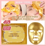 Ready Stock🇲🇾24K Gold Crystal Collagen Mask Facial Mask Hydrating Whitening Anti-Aging Moisturizing水晶黄金面膜保湿抗老结实美白