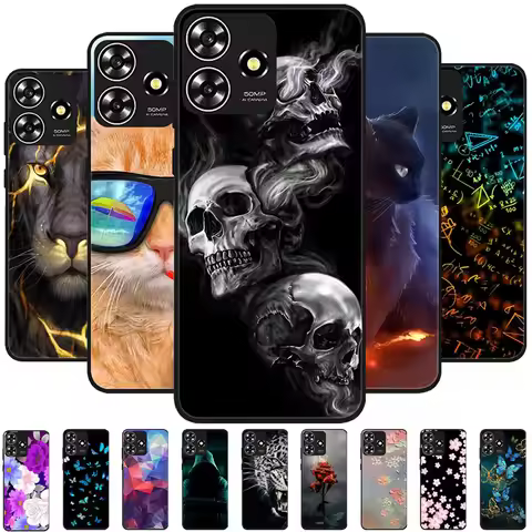 For ZTE Blade V50 Design 4G Case Fashion Protective Silicone Pained TPU Coque for ZTE Blade V50Desig