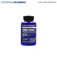 送料無料 お取り寄せ SUPERFOOD NUTRIENTS NMN 15000 PREMIUM(NMN 15000 プレミアム 酵素 サプリメント 健康 美容