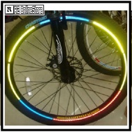 8-strip Bicycle Wheel Sticker/Bicycle Wheel Reflective Sticker ORIGINAL