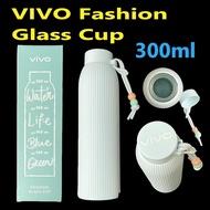 VIVO Fashion Glass Mug Bottle (300ml) (Hot & Cool)