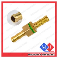 Brass Hose Connector High Pressure Brass Hexagon Straight Butterfly Power Sprayer Compatible Hose Pi