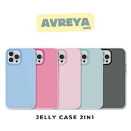 Jelly Case 2in1 plain for oppo a16 a16k a16e a54 a17 a17k a1k a38 a18 a3s a3x a5i a5 2025 pro a53 a3