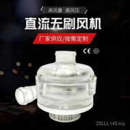 Mini Blower Micro DC Brushless Empar Turbo Kipas C100 Tekanan Udara Tinggi untuk Pencuci Lantai 24/4