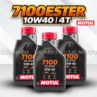 MOTUL 7100 ESTER 10W40 4T 1L/1.2L Full Synthetic Motorcycle Engine Oil + YAMAHA Oil Filter