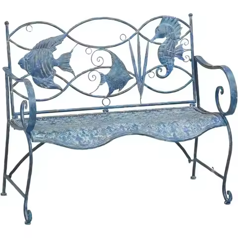 The Evergreen Windproof Fish Beach Outdoor Bench Can Accommodate Up To 440 Pounds of Furniture