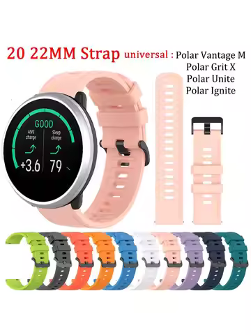 Soft Silicone Band for Polar lgnite/unite Smart Watch Band Sport Bracelet for Polar Vantage M/Grit X