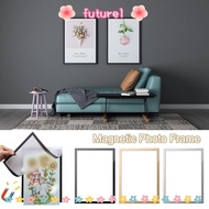 FUTUREE Magnetic Photo Frame, Poster Certificate Artwork Self Adhesive Magnetic Picture Frames, Wall