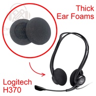Headset Ear Foams Replacement For Logitech H370 Pads Cushion Thick Soft Clean