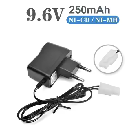KEP-2P Charger For 9.6V Battery for NiCd NiMH battery Input 100V-240V with Tamiya Kep-2p Plug charge