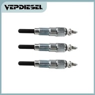 A A 3X Glow Plugs 12V For Yanmar 3A72 375 3A75 3T5u 366 3E68 3A68 Oe 119717-77800 11971777800