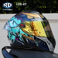 หมวกกันน็อคเต็มใบ RD Random รุ่น CZR-BT รองรับการติดตั้งบลูทูธ Bluetooth นวมถอดซักได้ มาตรฐาน มอก.