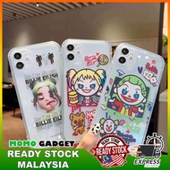 Joker Billie Eilish Casing Iphone 12 Pro Max 11 XS MAX XR 7 8 Plus Transparent Drop Protect Casing D