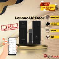 [SG Best Seller &amp; Ready Stock] LENOVO U2 DAWN FINGERPRINT DOOR LOCK