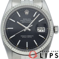 古董勞力士 Datejust 男士腕錶，氚RED錶盤，1601(3)，18K 白金/不鏽鋼，黑色，拋光，1970 年，品相極佳 [二手]