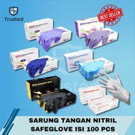 100pcs Nitrile Gloves, 100pcs Nitrile Gloves