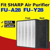Replacement FUA28 FUY28 FU-A28EW FU-A28E-B FZY28FE SHARP FU-A28 FU-Y28 air purifier FZ-Y28FE compati