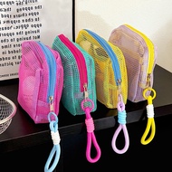 Mesh Design Storage Bag Dopamine Colorful Wallets Bags Friend Supplies