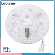 LUOLVUO Ceiling Fan LED Light, Dimmable 3 Color Temperatures LED Retrofit Light Kit, 15 Watts 5.3 In