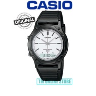 (ORIGINAL+WARRANTY) AW-49H-7E CASIO STANDARD MEN WATCH DUAL TIME AW-49H-7E