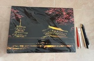Scratch Colouring City Japan 刮畫 連工具 with tools