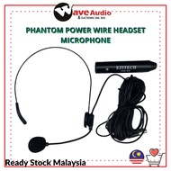 Ezitech HS-99 Phantom Powered Wired Head Microphone