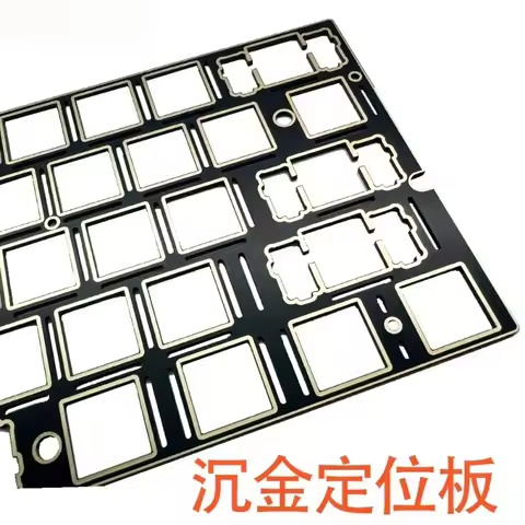 Xiao K64H3 K66H3mz Version E-sports Magnetic Axis Keyboard Positioning Board Customized Gold FR4 Pos