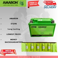 Amaron Pro Biker ETZ9R YTX9-BS and 12N9-BS Motorcycle Battery Maintenance Free