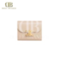 CLN Small Wallet Triomphe In Shiny Calfskin - Tiramisu (CLN-02)