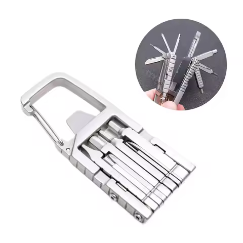 Vlogger Universal Folding Multi-Tool Set for Videographers With Allen Keys Phillips Screwdriver Tool