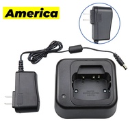 BC119N Desktop Charger & AC Adapter for ICOM IC F70DS F3 F4 F11 F21 Walkie Talkie BP253 BP235 BP237 