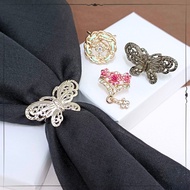 Ring Brooch Tudung Mutiara Muslimah Cincin Tudung Scarf Buckle Tudung Ring Tudung Bawal Ring Tudung 