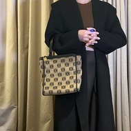 LOEWE稀有小琴譜手提側肩包 贈金屬鏈條肩帶 中古Vintage