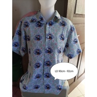 KEMEJA Preloved 90cm LD school Batik shirt