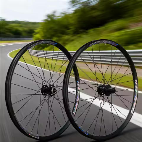 RUJIXU MTB Bike Wheelset 26 27.5 29 32Holes Disc Brake MTB Bicycle AM Enduro DH Wheelset Boost Hub 1