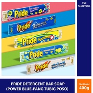 YMS Pride Detergent Bar Soap (POWER BLUE-Pang Tubig Poso) 400Grams