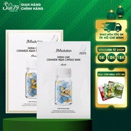 Combo 10 JM Solution Derma Care Ceramide Aqua Capsule Mask Clear 30ml / piecex10