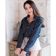KATUN KEMEJA New!! Cotton shirts / casual shirts / striped shirts / office shirts / 26 rayana shirts